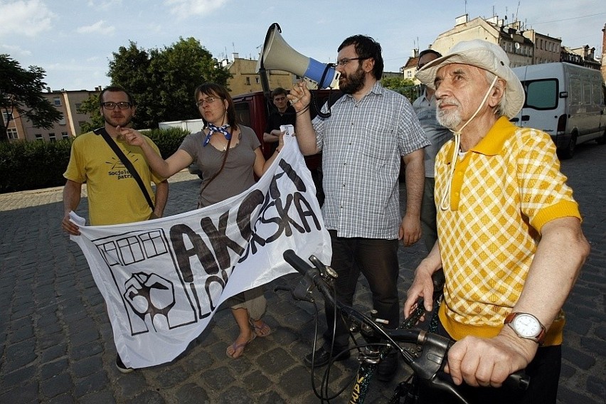 Wrocław: Protest przeciwko podwyżkom czynszów (FILM)