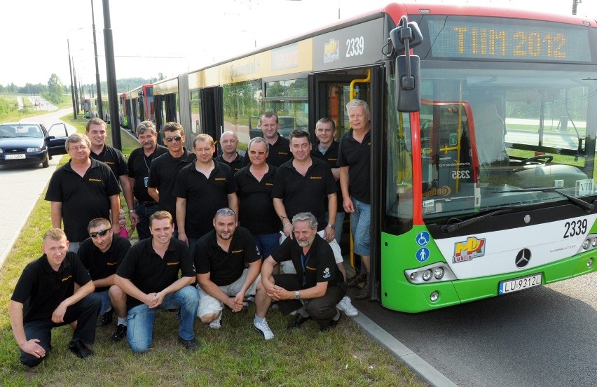 Na czas Euro przegubowce MPK zostały wypożyczone do stolicy....