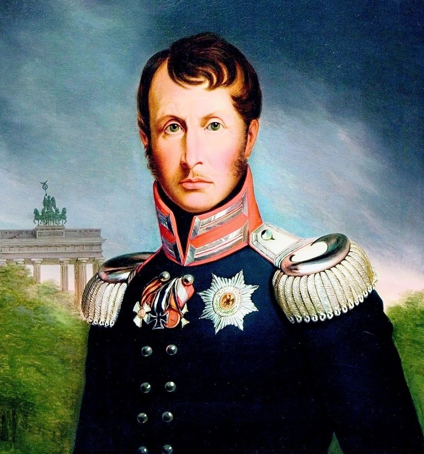Ernst Gebauer, Portret króla Fryderyka Wilhelma III, Berlin,...
