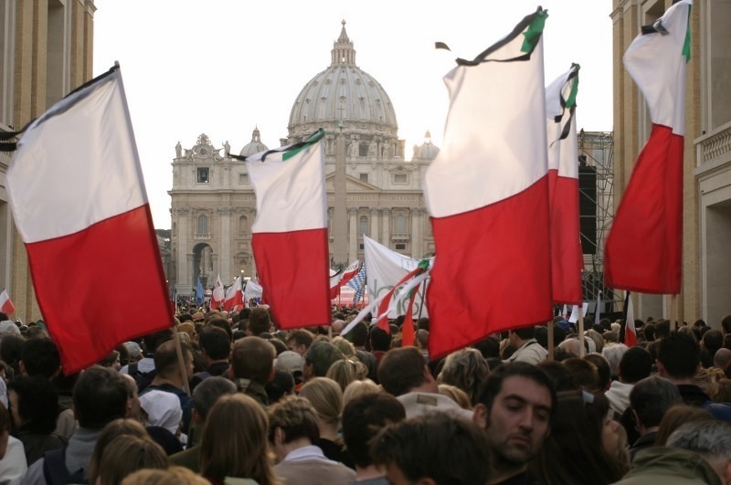 Rok 2005. Śmierć papieża Jana Pawła II.