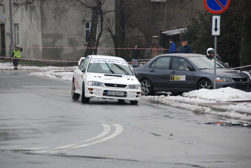 Zimowy Rally Sprint w Będzinie po wodzie [ZDJĘCIA]