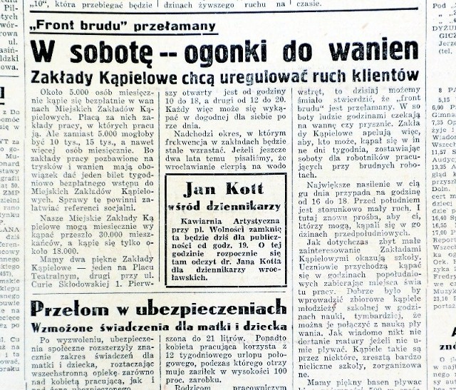 "Słowo Polskie" z 1949 roku