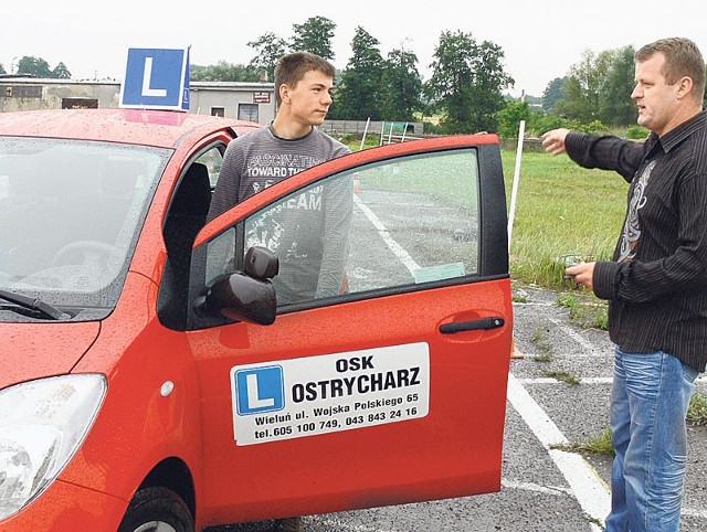 Mateusz Makos we wtorek zdaje egzamin. Zbigniew Bondas udziela mu ostatnich rad