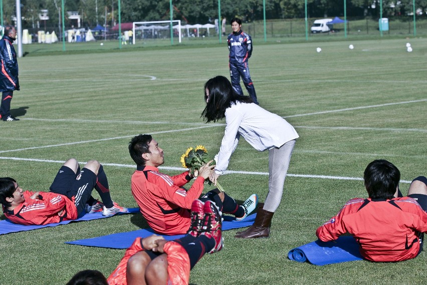 Japonia - Brazylia: Jedni się maskują, inni pokazują. Trening Japonii (ZDJĘCIA)