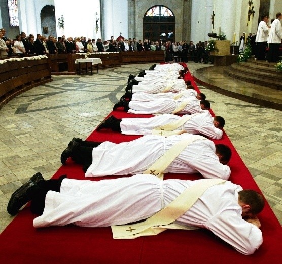 Święcenia kapłańskie w katowickiej archikatedrze 