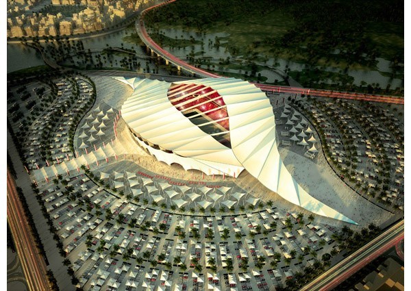 Projekt stadionu Al-Khor na Mundial w Katarze