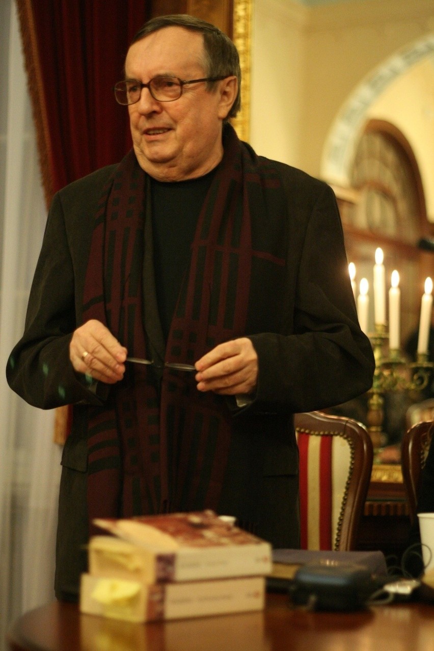 Prof. Grzegorz Gazda czytał "Olivera Twista".