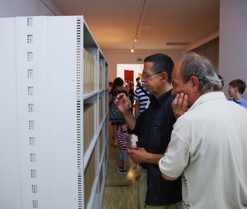 Wystawa Muzeum Sztuki Zdeponowanej w Galerii Arsenał.