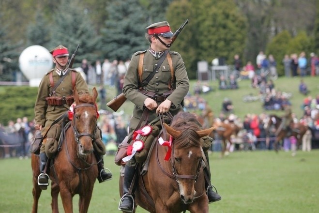 Obchody święta 15. Pułku Ułanów Poznańskich na Woli