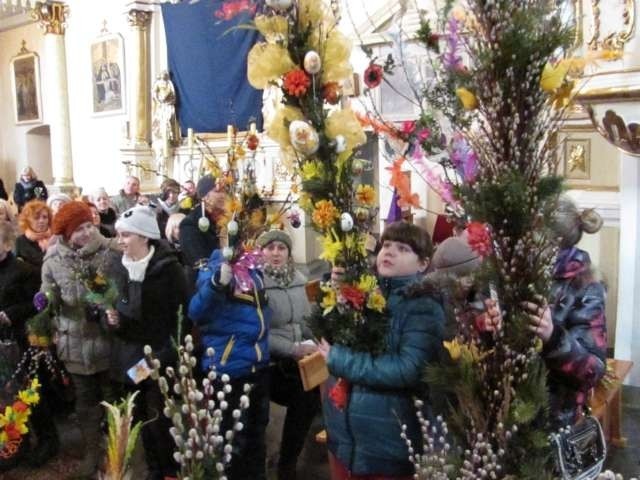 Święcenie palm w Kłobucku