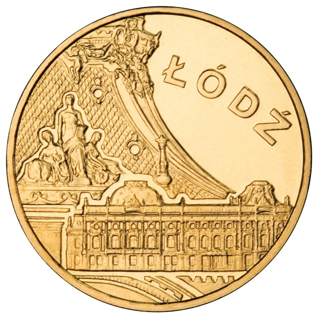 Moneta z pałacem Poznańskich w Łodzi ukazuje się 17 października.