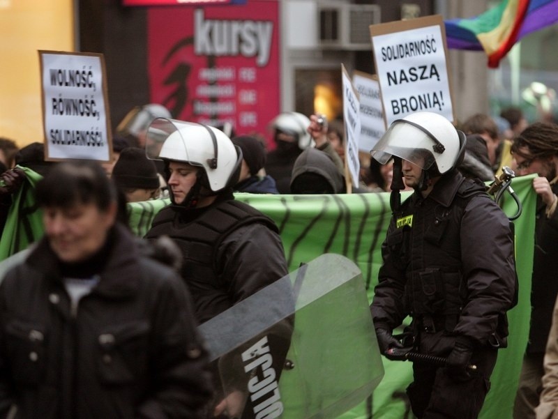 Podczas Marszów Równości w Poznaniu co roku w mobilizacji są...