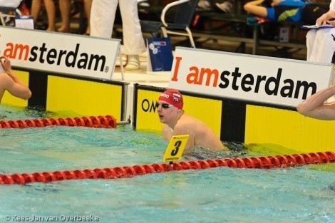 Konrad Czerniak (Wisła Puławy) rywalizuje w dniach 16-18 marca w międzynarodowych zawodach pływackich - Amsterdam Swim Cup 2012