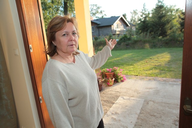 Na naszym osiedlu stoją tylko domki - mówi Lidia Groeger