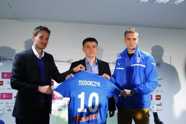 Łukasz Teodorczyk będzie grał w Lechu Poznań w koszulce z numerem 10