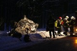 Śmiertelny wypadek drogowy w Siedliskach k. Tuchowa