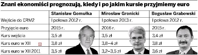 Znani ekonomiści prognozują, kiedy i po jakim kursie przyjmiemy euro