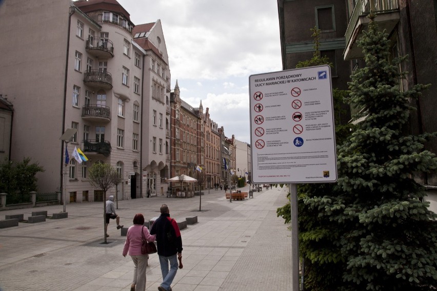 Najsłynniejszy deptak w regionie, Mariacka w Katowicach, ma swój regulamin