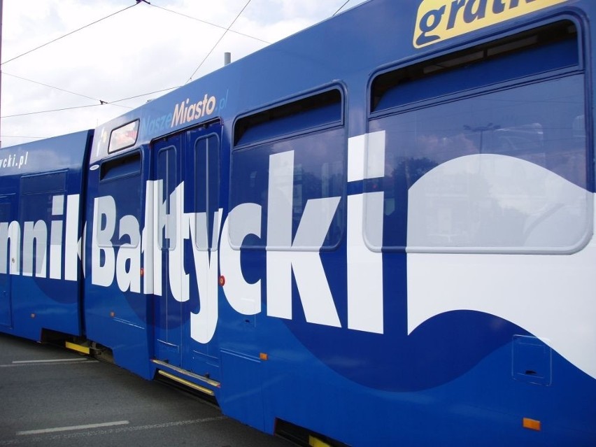 Gdańsk: Zobacz tramwaj &quot;Dziennika Bałtyckiego&quot; (zdjęcia)