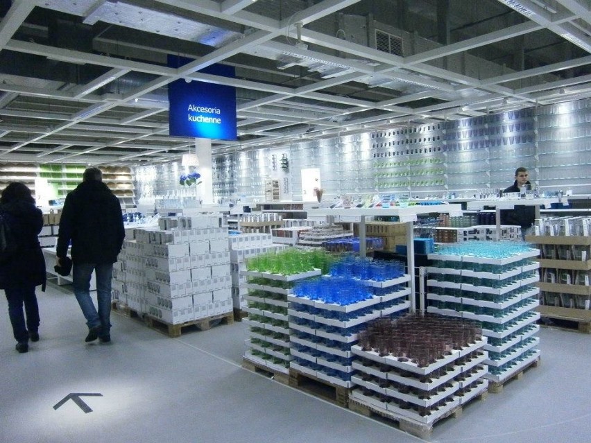 Nowa aranżacja hali targowej IKEA w Katowicach
