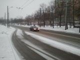Zima w Lublinie: Pada śnieg z deszczem. Jest ślisko