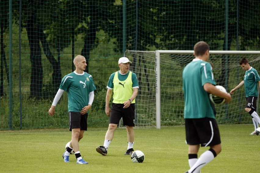 Piłka nożna: Pierwszy trening Śląsk Wrocław (ZDJĘCIA, FILM)