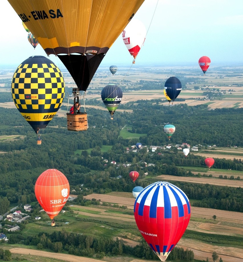 Zawody balonowe o puchar SPA Nałęczów