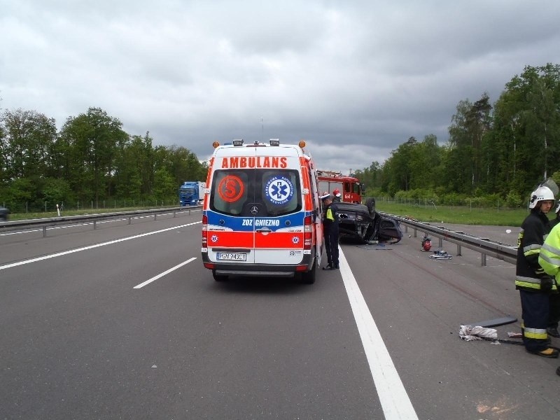 Września: Śmiertelny wypadek na autostradzie A2 [ZDJĘCIA]