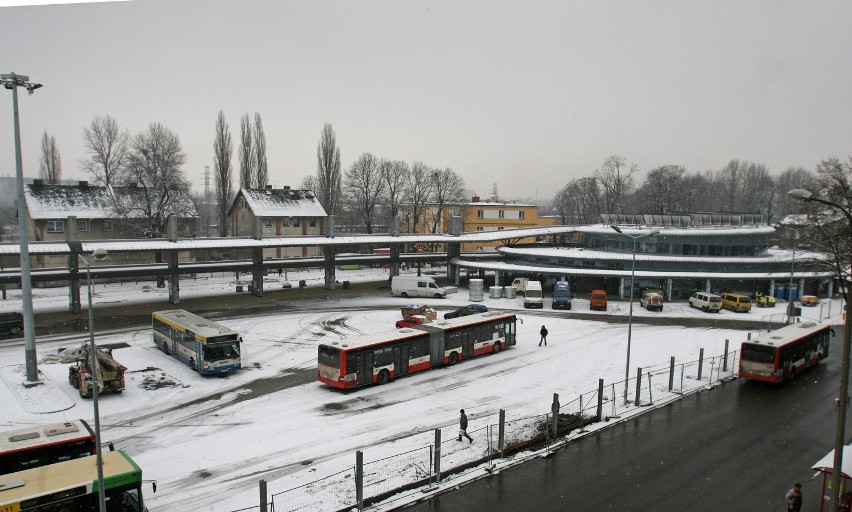 Budowa dworca autobusowego w Tarnowskich Górach [ZDJĘCIA]