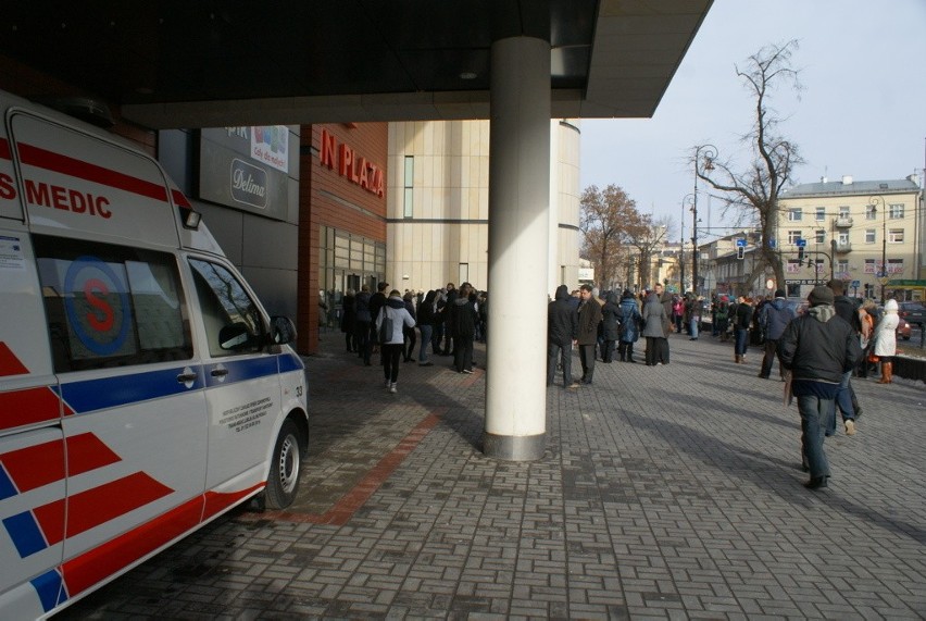 Plaza w Lublinie ewakuowana. Wszystko w ramach ćwiczeń