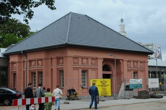 Dworzec letni w Poznaniu.