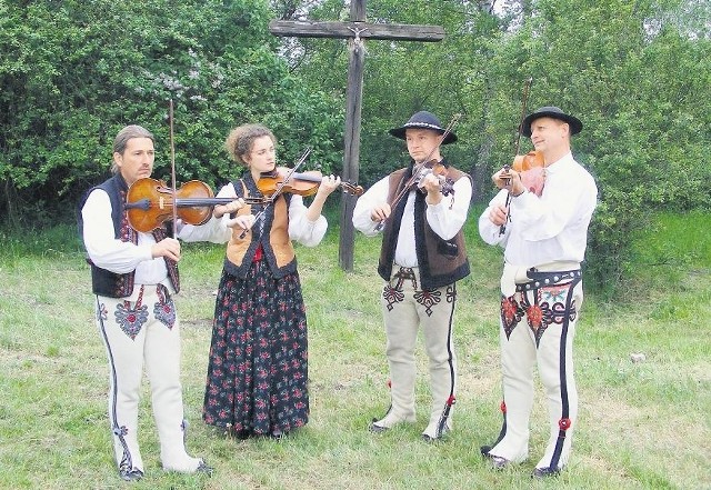 W Suchym Lesie gościli swego czasu górale z  gminy Poronin