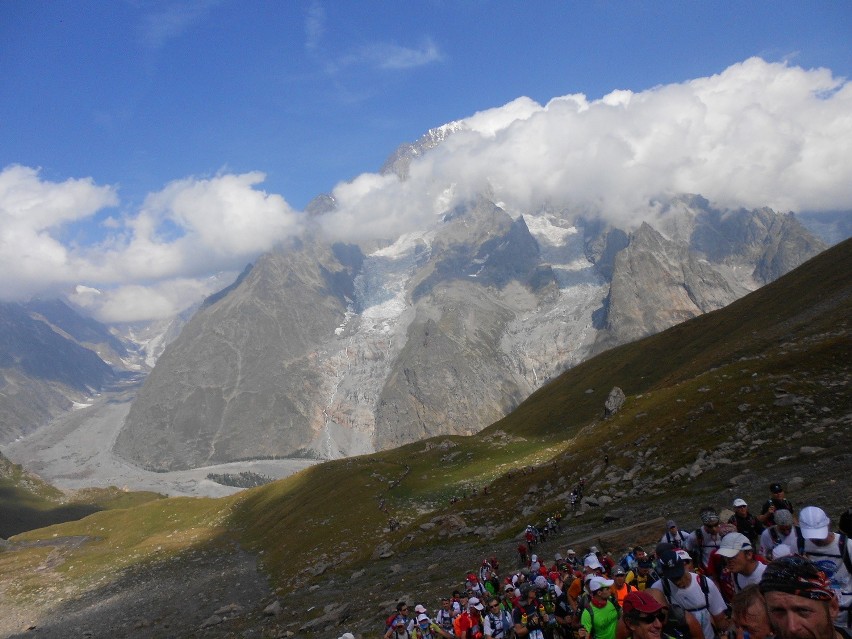 Na trasie alpejskiego ultramaratonu