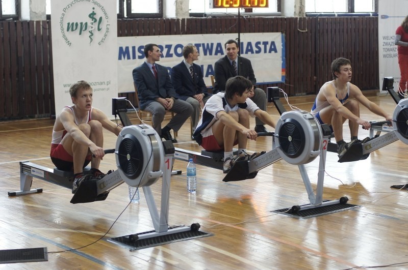 Otwarte mistrzostwa Poznania na ergometrze wioślarskim [ZDJĘCIA]