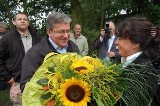 Gmina Pelpin: Prezydent Bronisław Komorowski odwiedził rodzinne strony 