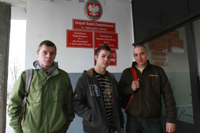 Adam Morowiec, Damian Cholewik, Paweł Pękała, mają nadzieję, że dostaną pracę w kopalni