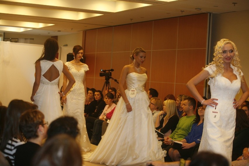 Pokaz mody ślubnej w hotelu Qubus w Katowicach