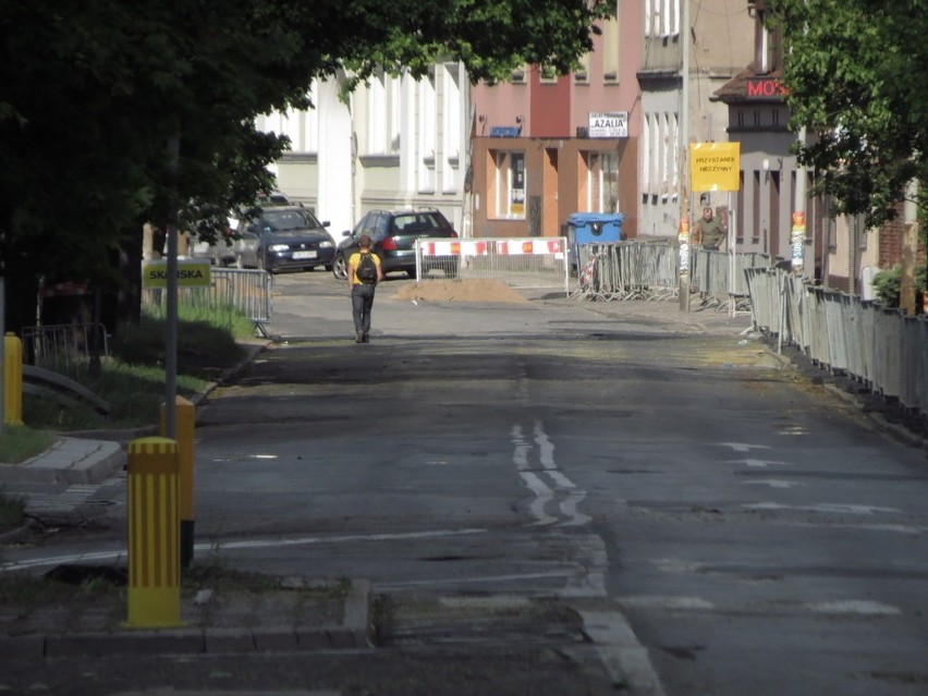 Remont ul. Krzywoustego: Korki już są (SKOMENTUJ)