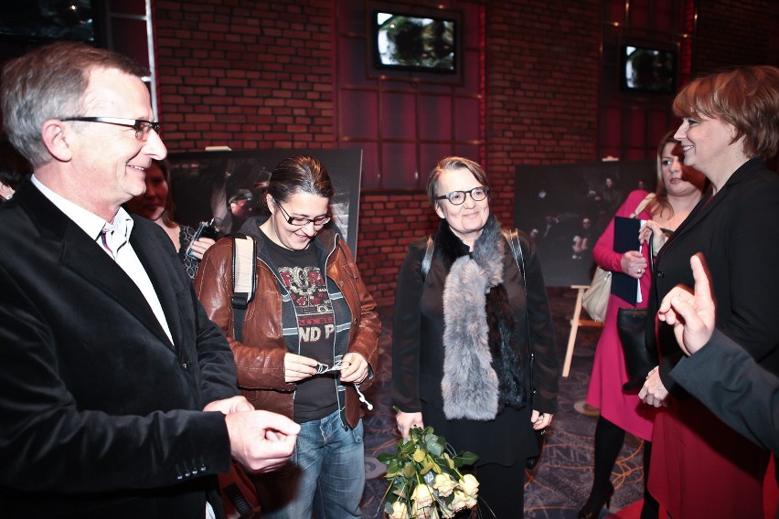 Agnieszka Holland w Łodzi na premierze swojego filmu