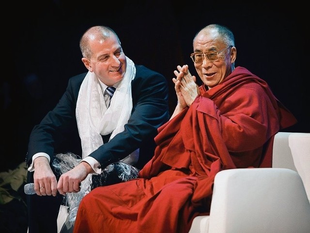 - Już pierwszego dnia, w ciągu kilku godzin dane mi było doświadczyć wspaniałych rzeczy - mówił we Wrocławiu Dalajlama