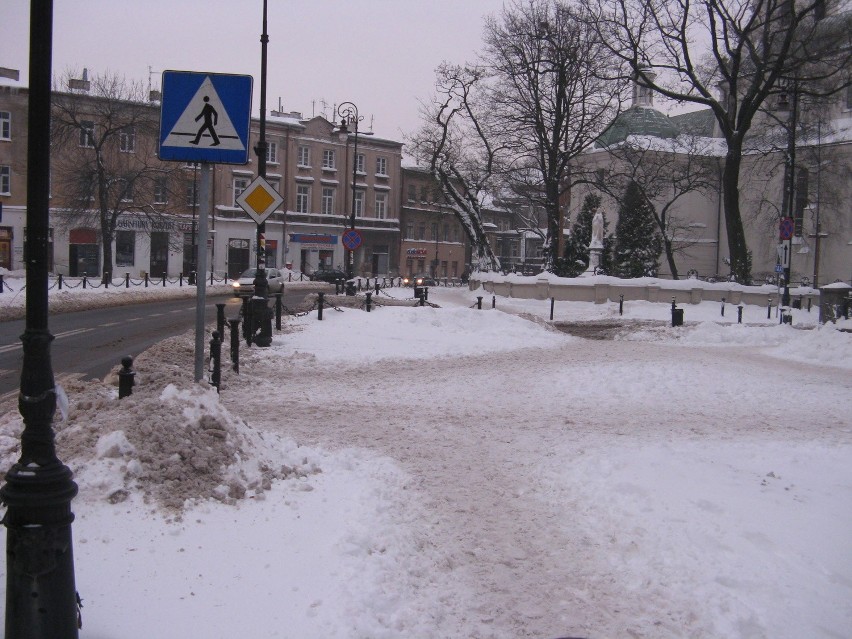 Zima w Lublinie nie odpuszcza (relacja, zdjęcia)