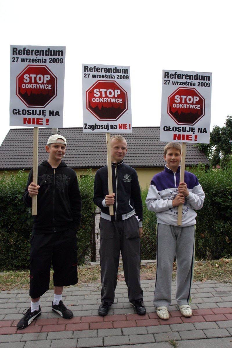 Pikieta przeciwko kopalni w Karczowiskach (ZDJĘCIA)