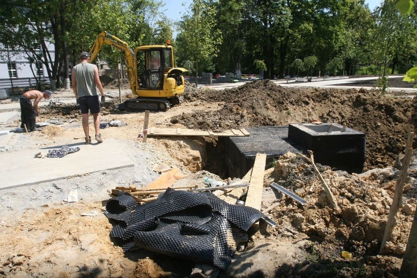 Park sensoryczny w Rydułtowach będzie gotowy później