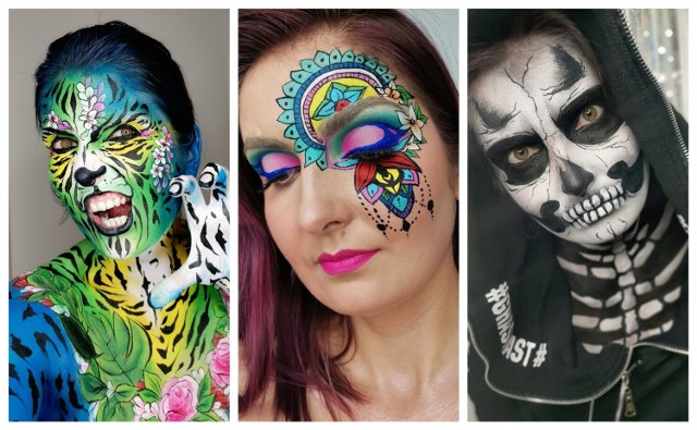 Joanna Kozłowska to makijażystka z Torunia, która na twarzy wykonuje prawdziwe dzieła sztuki. I nie chodzi tylko o make-up. Torunianka zawodowo zajmuje się także facepaintingiem, czyli malowaniem twarzy. Zobaczcie jej projekty!