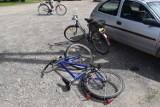 Potrącenie rowerzysty w Głuchowie [FOTO]