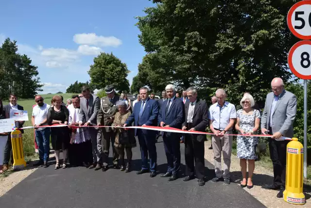 Otwarcie drogi w miejscowości Krasne w gminie Krasnopol