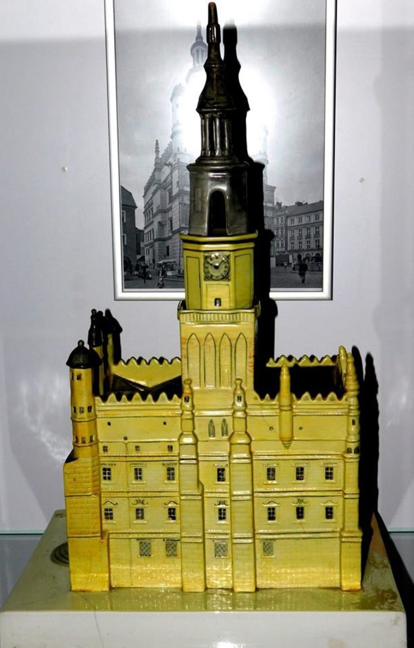 Muzeum w Chodzieży ma wyjątkowy eksponat: Ceramiczny model poznańskiego ratusza
