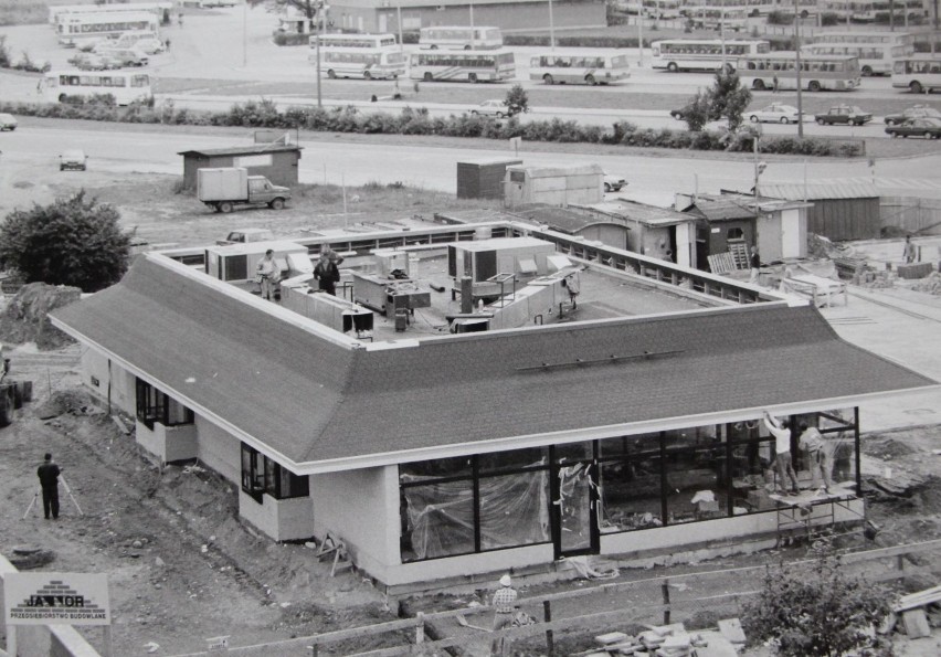 Budowa pierwszej restauracji McDonalds w Białymstoku