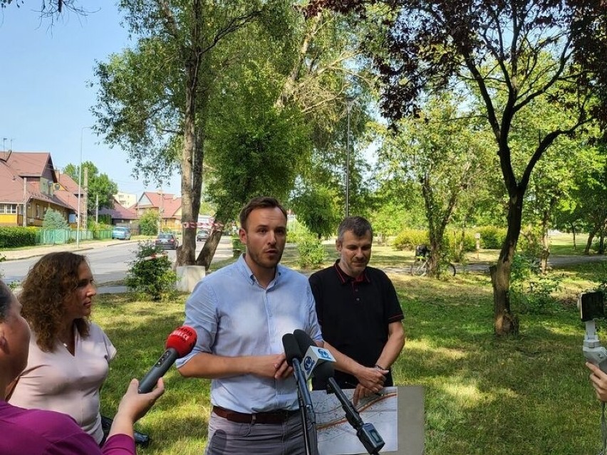 Co dalej z drzewami w Starachowicach. Ile roślin zostanie wyciętych pod ścieżki rowerowe w mieście? Zobacz wideo