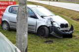 Wypadek w Michalinie. Sprawca oddalił się z miejsca zdarzenia  [zdjęcia]